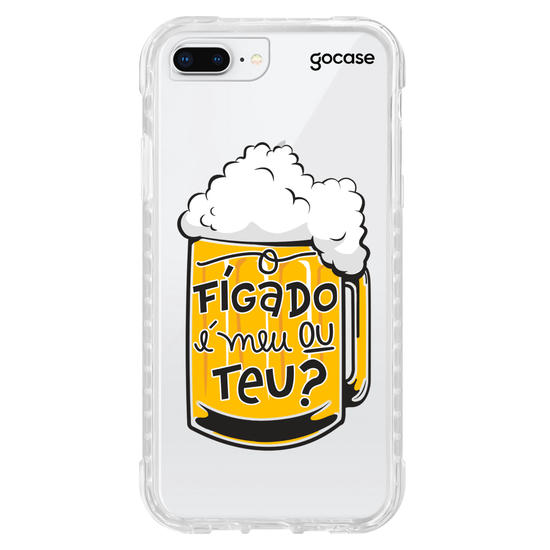 Capinha para celular Fígado é Meu