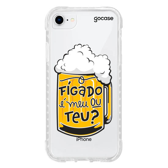 Capinha para celular Fígado é Meu