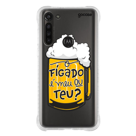 Capinha para celular Fígado é Meu