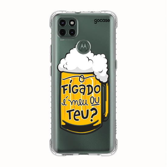 Capinha para celular Fígado é Meu