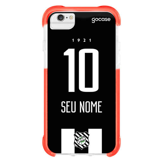 Capinha para celular Figueirense - Uniforme 1 - 2020 - Personalizado