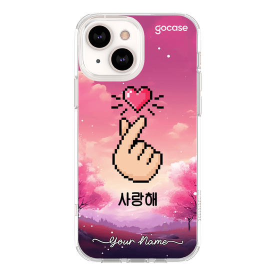 Cute Finger Heart Phone Case