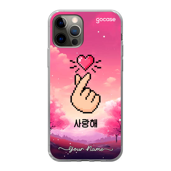 Cute Finger Heart Phone Case