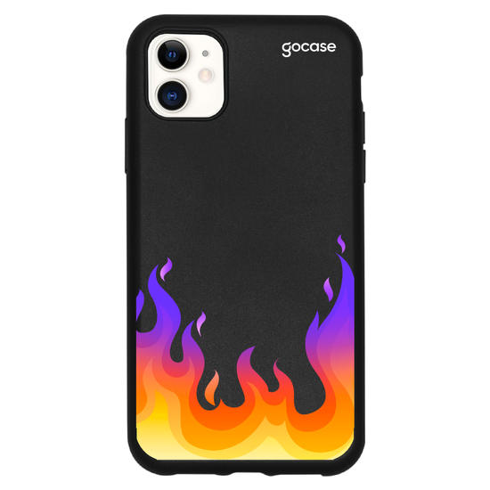 Black Case - Fire Flames Phone Case