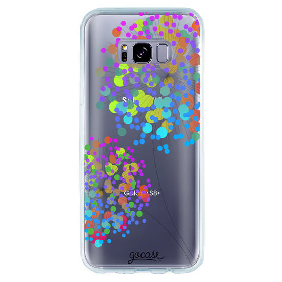 Floral Fireworks. Dark Floral Samsung S10 Case