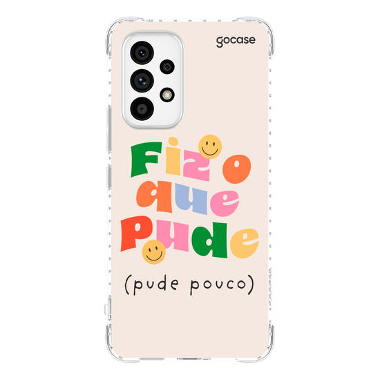Capinha para celular  Fiz O Que Pude