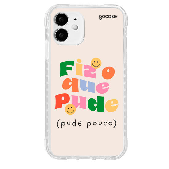 Capinha para celular  Fiz O Que Pude