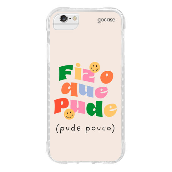 Capinha para celular  Fiz O Que Pude