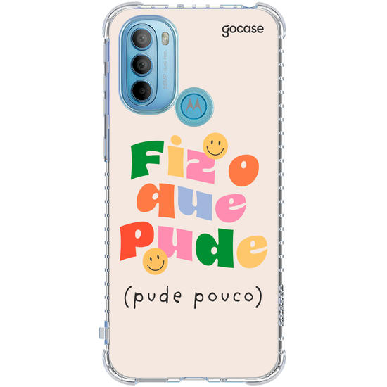 Capinha para celular  Fiz O Que Pude