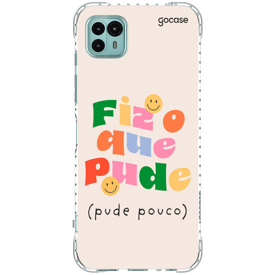 Capinha para celular  Fiz O Que Pude