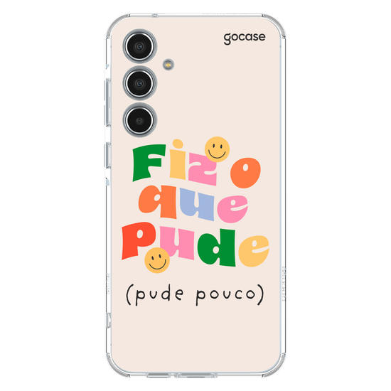 Capinha para celular  Fiz O Que Pude