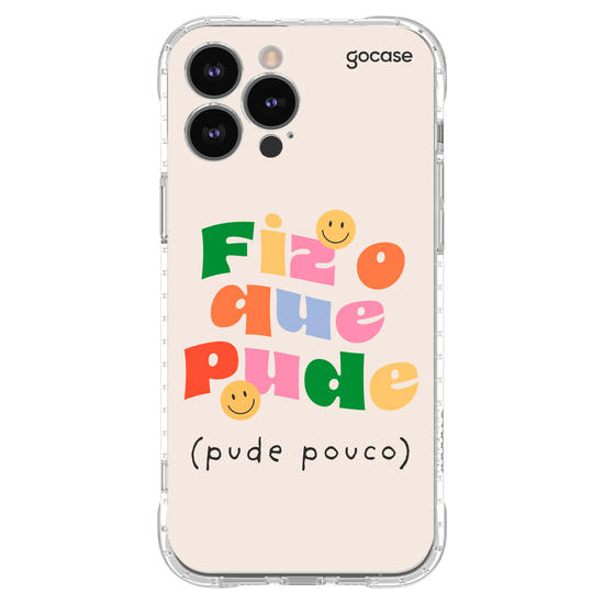 Capinha para celular  Fiz O Que Pude