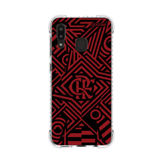 Capinha para celular  Flamengo - Abstract Pattern
