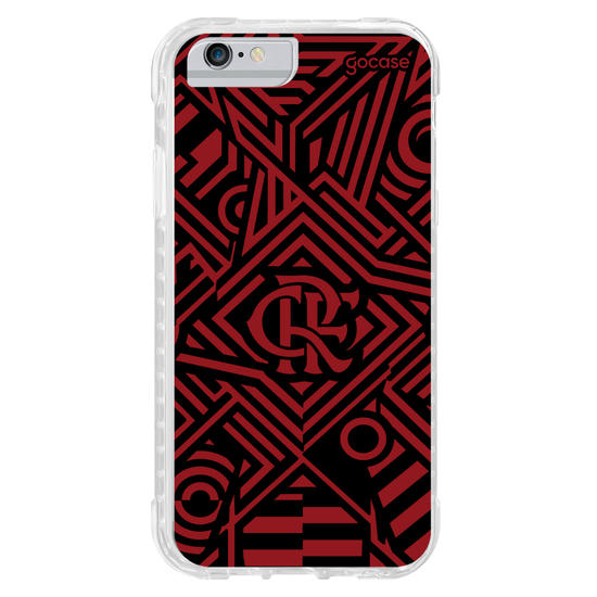 Capinha para celular  Flamengo - Abstract Pattern