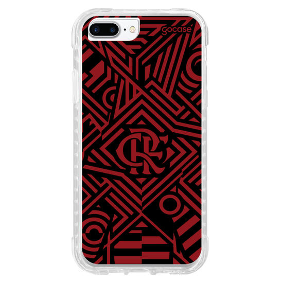 Capinha para celular  Flamengo - Abstract Pattern