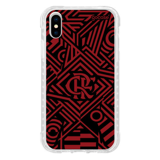 Capinha para celular  Flamengo - Abstract Pattern