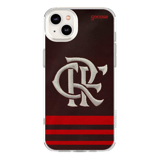 Capinha para celular  Flamengo - Bordado Listras