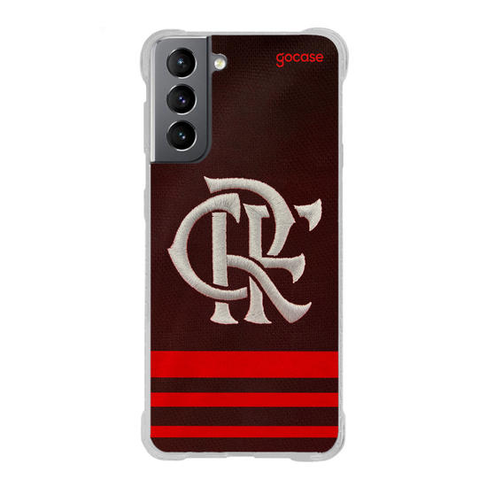 Capinha para celular  Flamengo - Bordado Listras