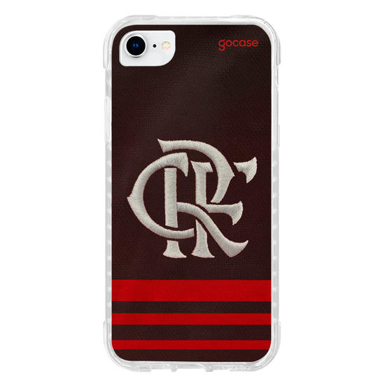 Capinha para celular  Flamengo - Bordado Listras