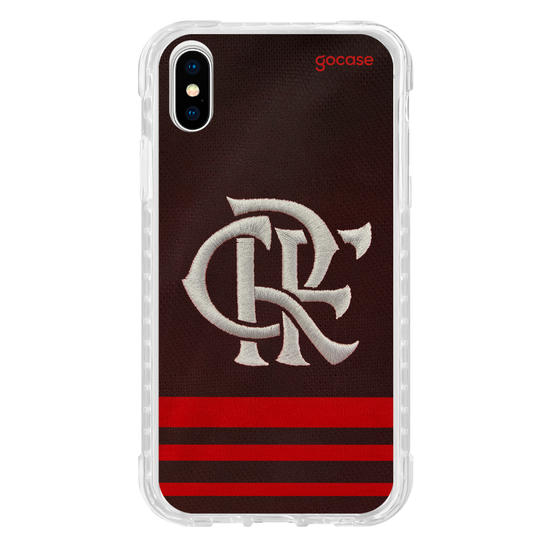 Capinha para celular  Flamengo - Bordado Listras