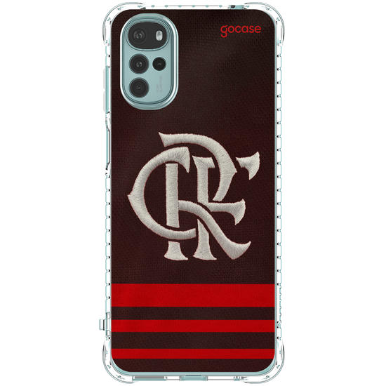 Capinha para celular  Flamengo - Bordado Listras