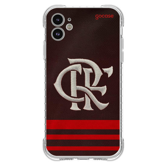 Capinha para celular  Flamengo - Bordado Listras