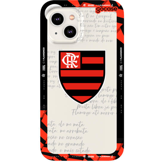 Capinha para celular Flamengo - Bordas