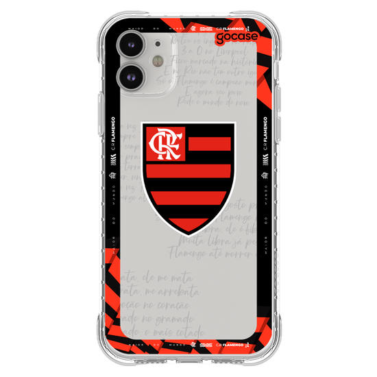 Capinha para celular Flamengo - Bordas