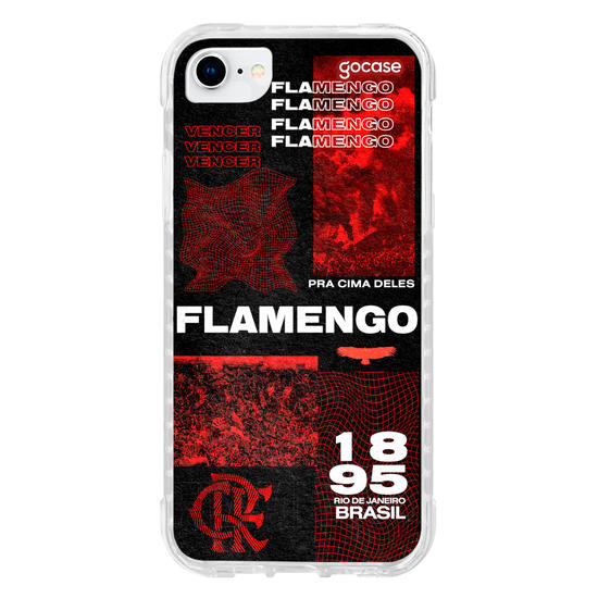 Capinha para celular  Flamengo - Brutalismo