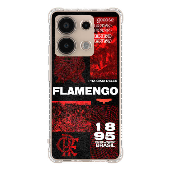 Capinha para celular  Flamengo - Brutalismo