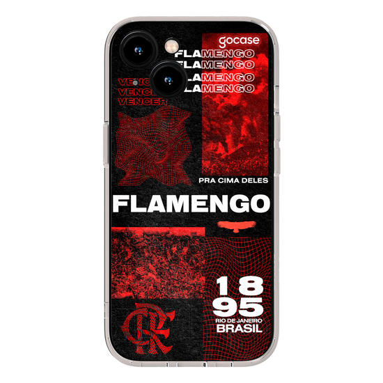 Capinha para celular  Flamengo - Brutalismo