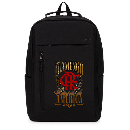 Mochila Executiva Slim - Flamengo - Campeão da América 2025