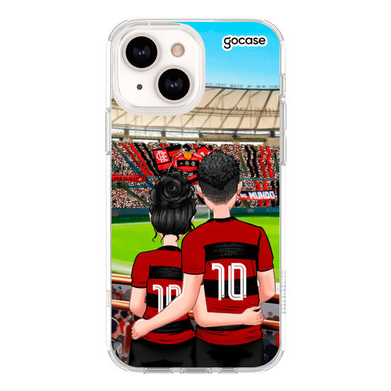 Capinha para celular  Flamengo - Casal Rubro-Negro