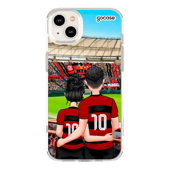 Capinha para celular  Flamengo - Casal Rubro-Negro