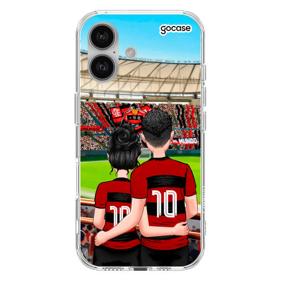 Capinha para celular  Flamengo - Casal Rubro-Negro