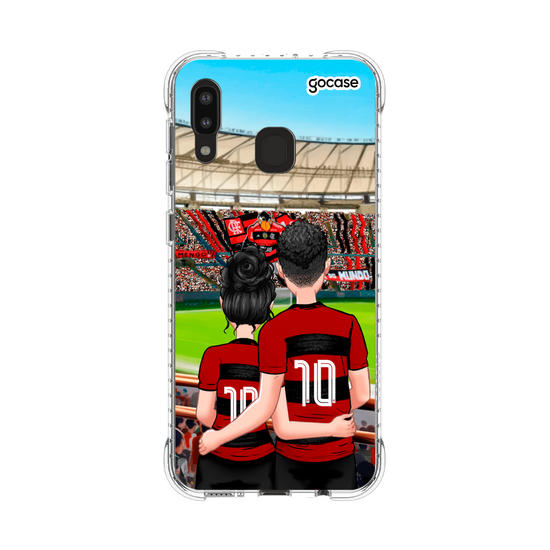 Capinha para celular  Flamengo - Casal Rubro-Negro