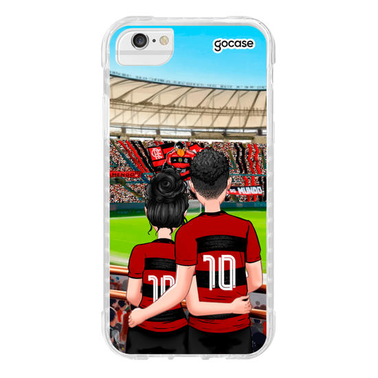 Capinha para celular  Flamengo - Casal Rubro-Negro