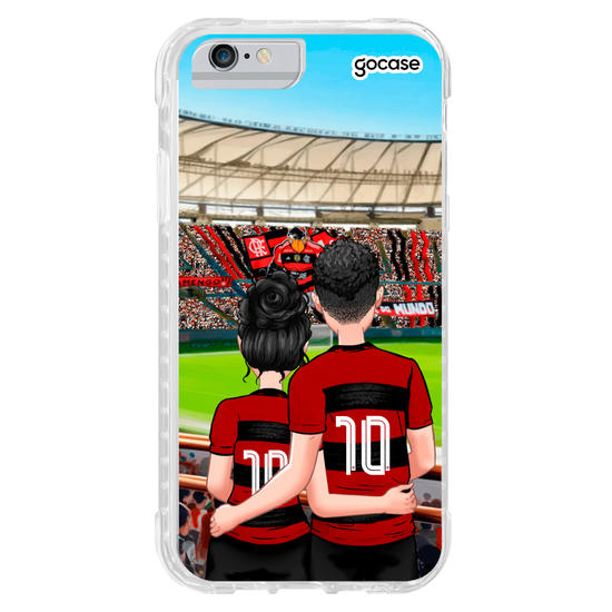 Capinha para celular  Flamengo - Casal Rubro-Negro