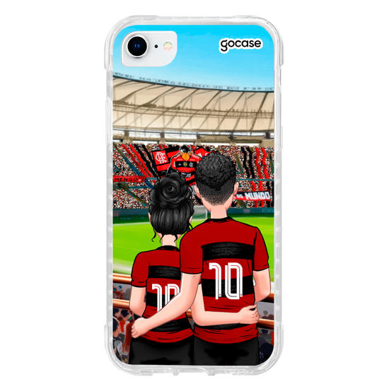 Capinha para celular  Flamengo - Casal Rubro-Negro