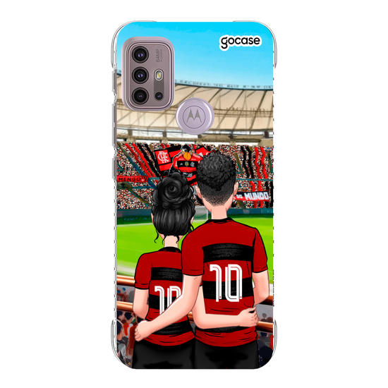 Capinha para celular  Flamengo - Casal Rubro-Negro