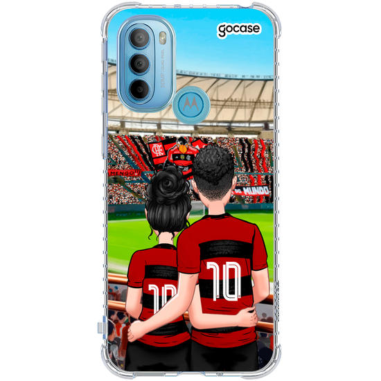 Capinha para celular  Flamengo - Casal Rubro-Negro