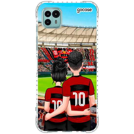 Capinha para celular  Flamengo - Casal Rubro-Negro