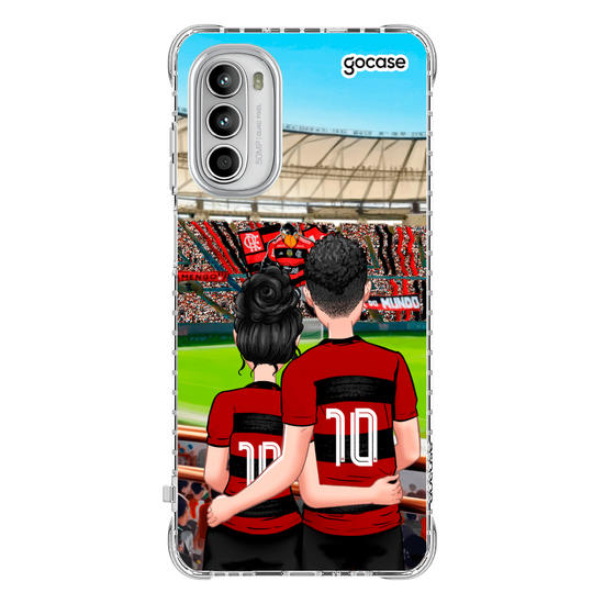 Capinha para celular  Flamengo - Casal Rubro-Negro