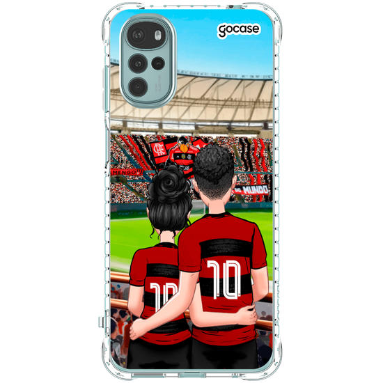 Capinha para celular  Flamengo - Casal Rubro-Negro