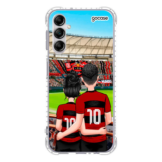 Capinha para celular  Flamengo - Casal Rubro-Negro