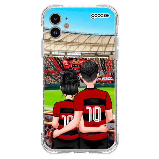 Capinha para celular  Flamengo - Casal Rubro-Negro