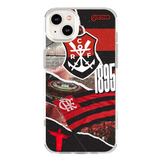 Capinha para celular Flamengo - Colagem 2