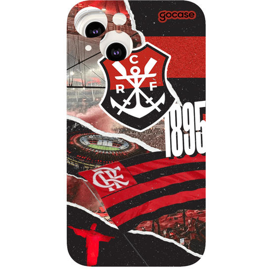 Capinha para celular Flamengo - Colagem 2