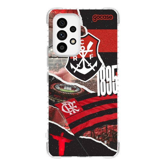 Capinha para celular Flamengo - Colagem 2