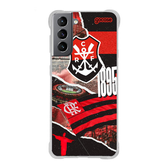 Capinha para celular Flamengo - Colagem 2